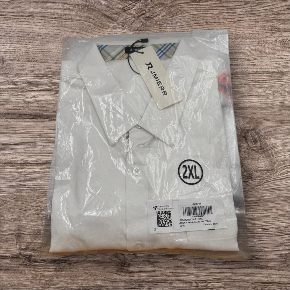 JMIERR White Shirt Size 2XL